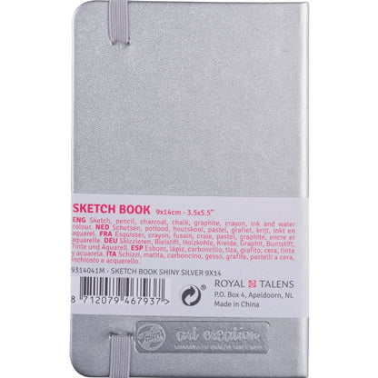 Talens Art Creation Sketchbook Silver 140gr 9x14cm
