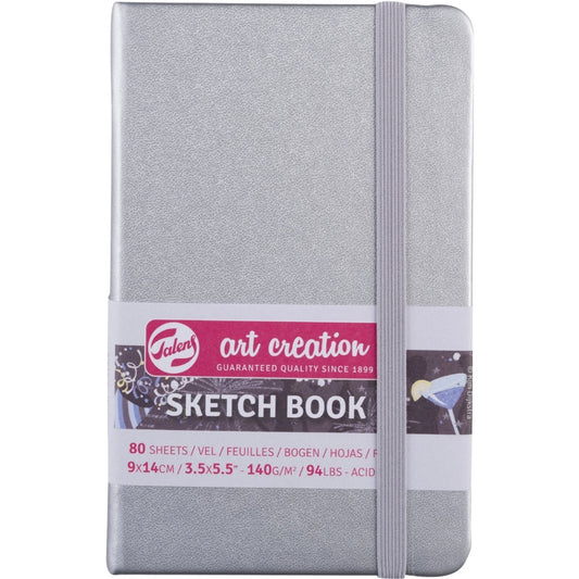 Talens Art Creation Sketchbook Silver 140gr 9x14cm