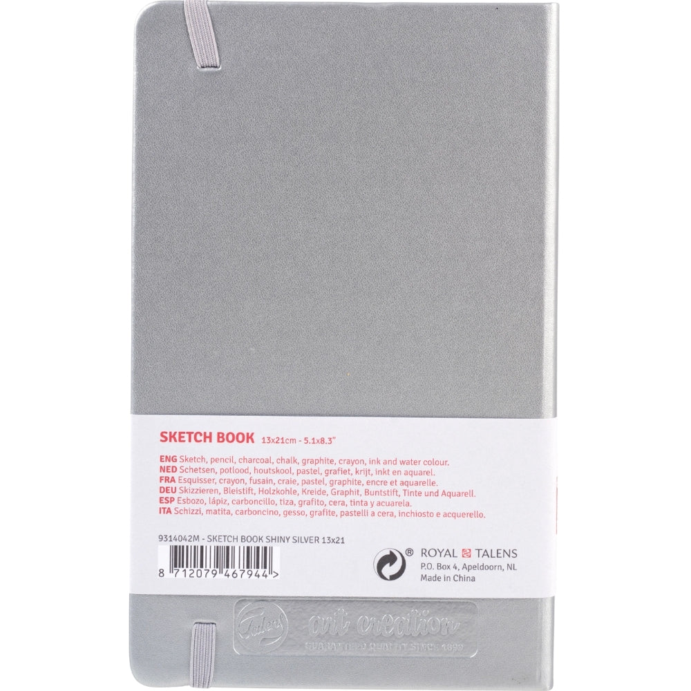 Talens Art Creation Sketchbook Silver 140gr 13x21cm