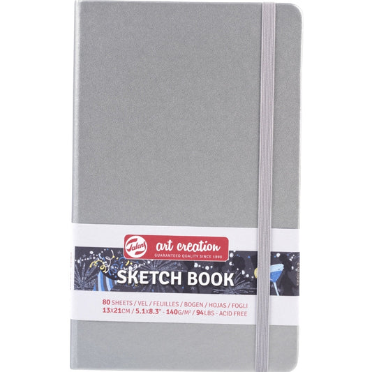 Talens Art Creation Sketchbook Silver 140gr 13x21cm