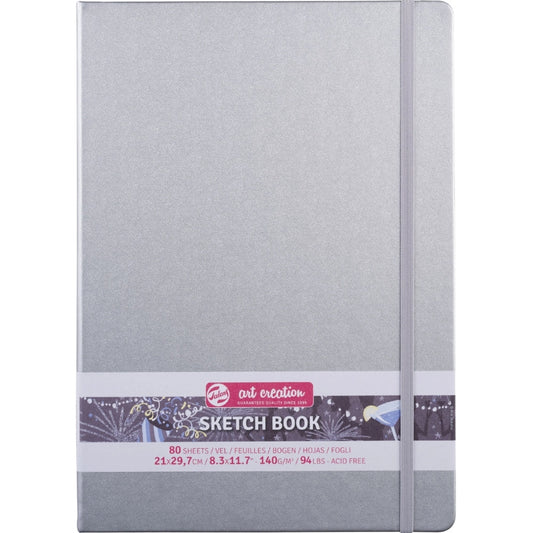 Talens Art Creation Sketchbook Silver 140gr 21x30cm
