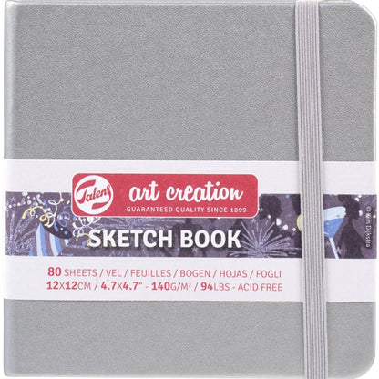 Talens Art Creation Sketchbook Silver 140gr 12x12cm