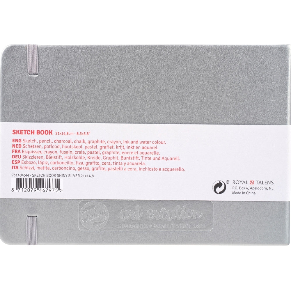 Talens Art Creation Sketchbook Silver 140gr 21x15cm