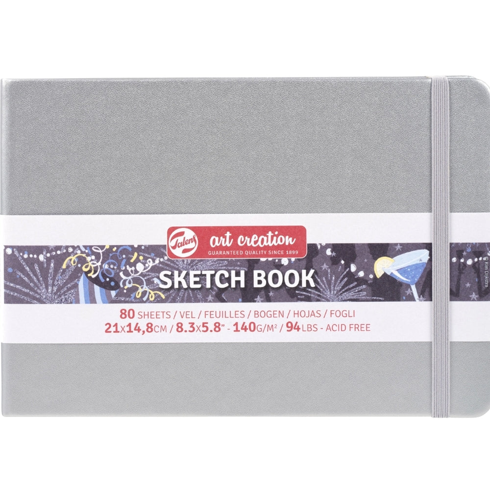 Talens Art Creation Sketchbook Silver 140gr 21x15cm