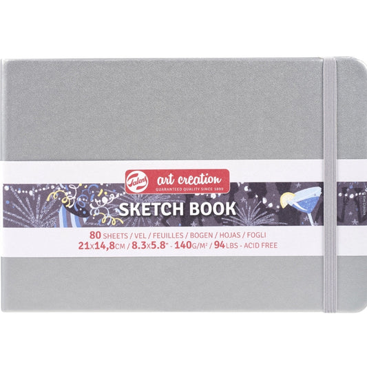 Talens Art Creation Sketchbook Silver 140gr 21x15cm