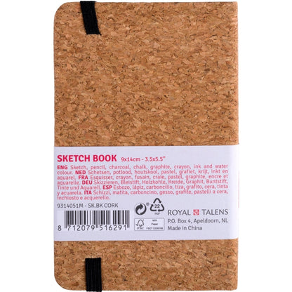Talens Art Creation Sketchbook Cork 140gr 9x14cm