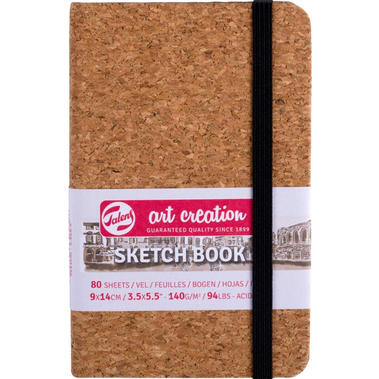 Talens Art Creation Sketchbook Cork 140gr 9x14cm