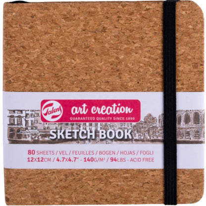 Talens Art Creation Sketchbook Cork 140gr 12x12cm