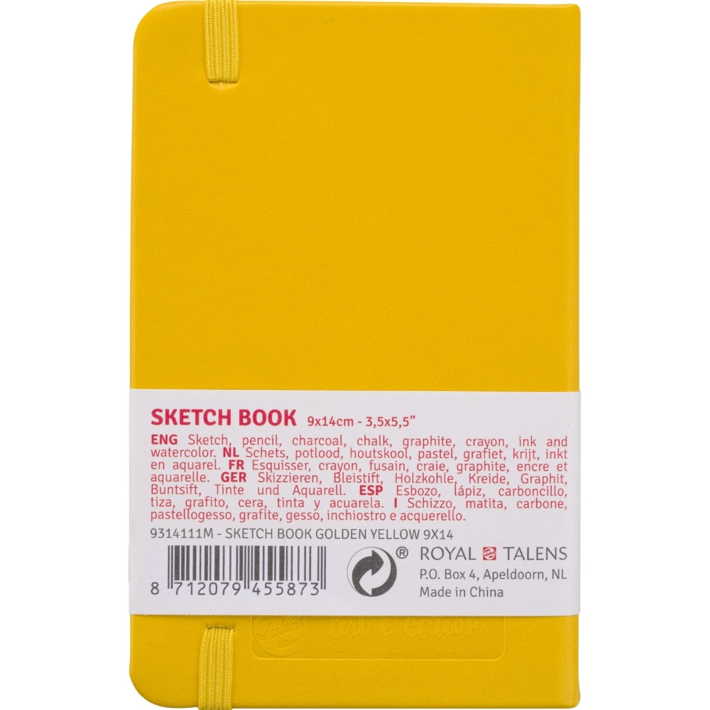 Talens Art Creation Sketchbook Golden Yellow 140gr 9x14cm