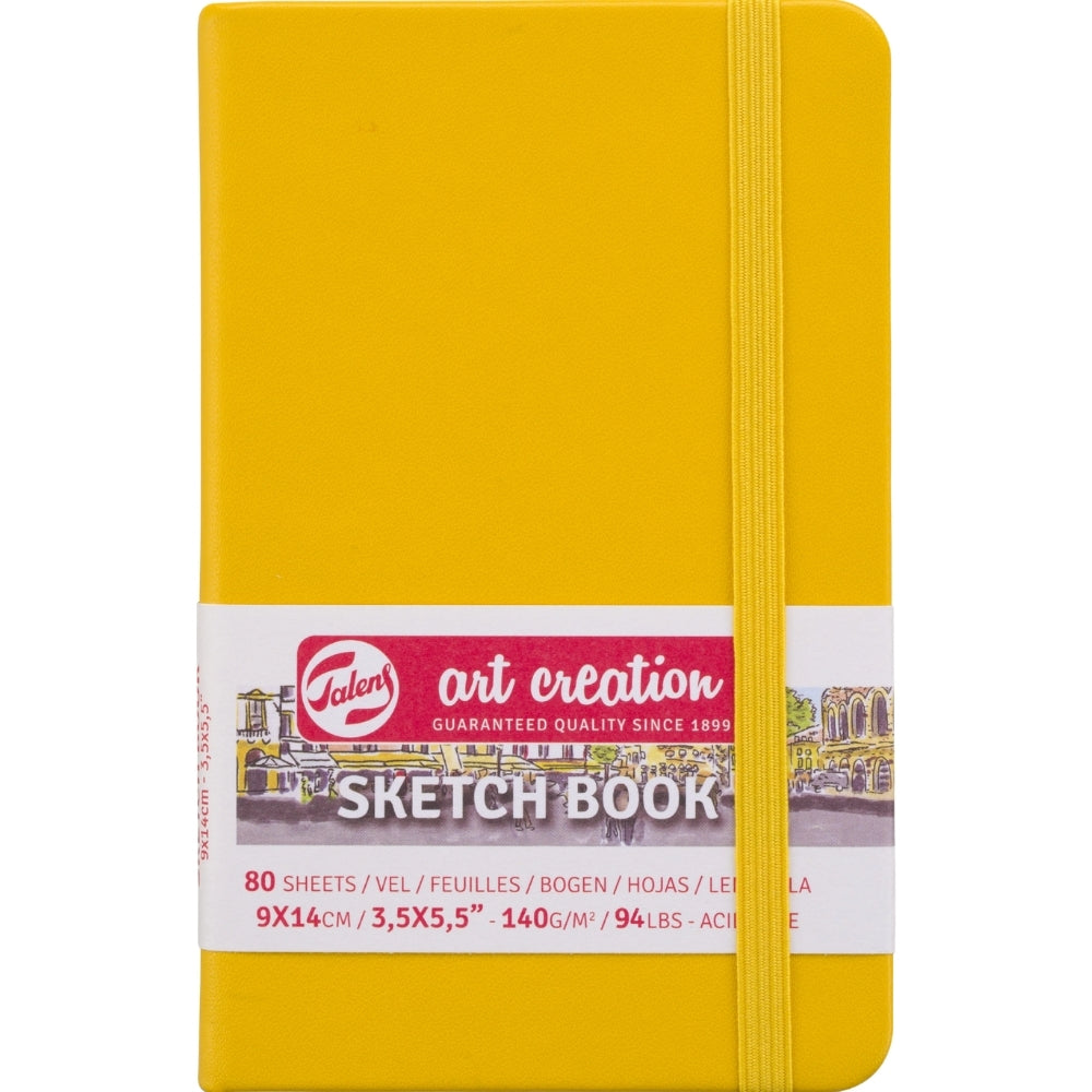 Talens Art Creation Sketchbook Golden Yellow 140gr 9x14cm