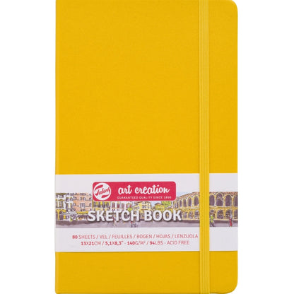 Talens Art Creation Sketchbook Golden Yellow 140gr 13x21cm