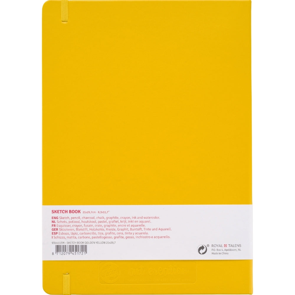Talens Art Creation Sketchbook Golden Yellow 140gr 21x30cm