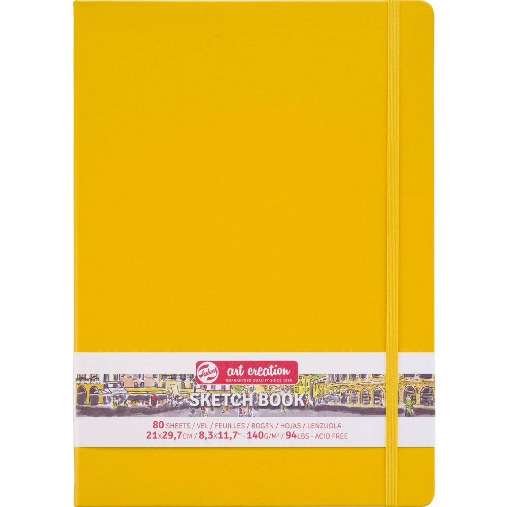 Talens Art Creation Sketchbook Golden Yellow 140gr 21x30cm