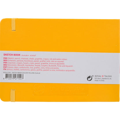 Talens Art Creation Sketchbook Golden Yellow 140gr 21x14.8cm