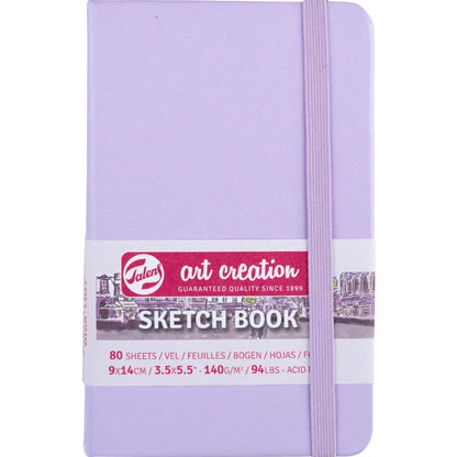 Talens Art Creation Sketchbook Pastel Violet 140gr 9x14cm