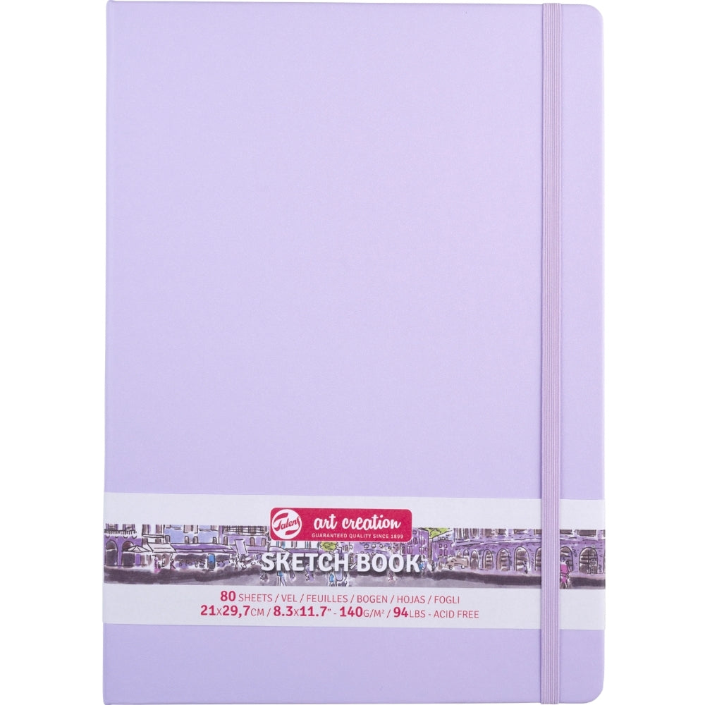 Talens Art Creation Sketchbook Pastel Violet 140gr 21x30cm