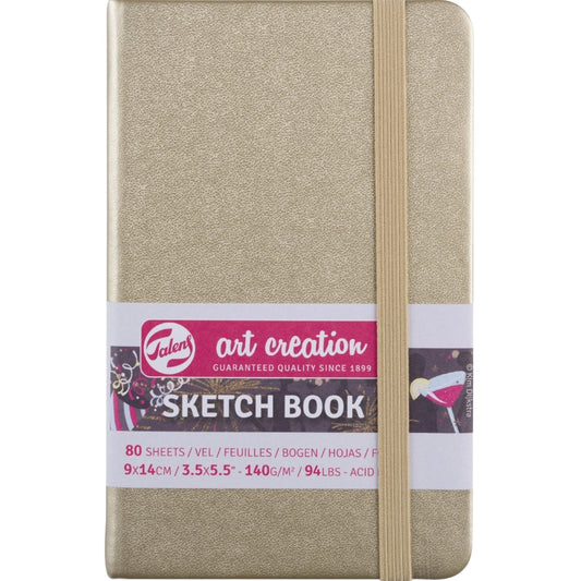 Talens Art Creation Sketchbook Gold 140gr 9x14cm