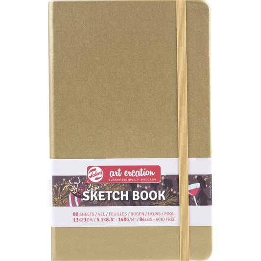 Talens Art Creation Sketchbook White Gold 140gr 13x21cm