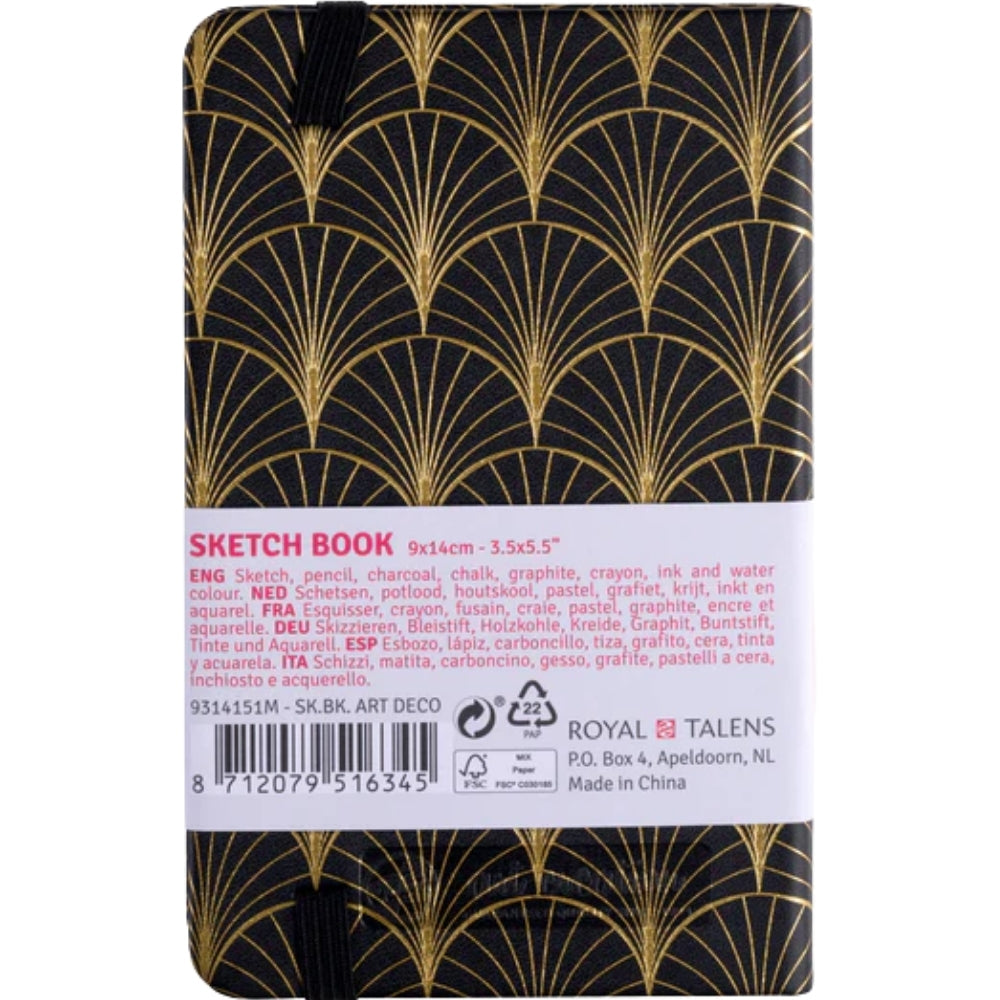 Talens Art Creation Sketchbook Art Deco 140gr 9x14cm