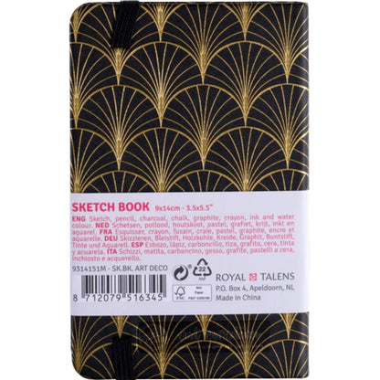 Talens Art Creation Sketchbook Art Deco 140gr 9x14cm