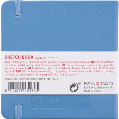 Talens Art Creation Sketchbook Lake Blue 140gr 12x12cm