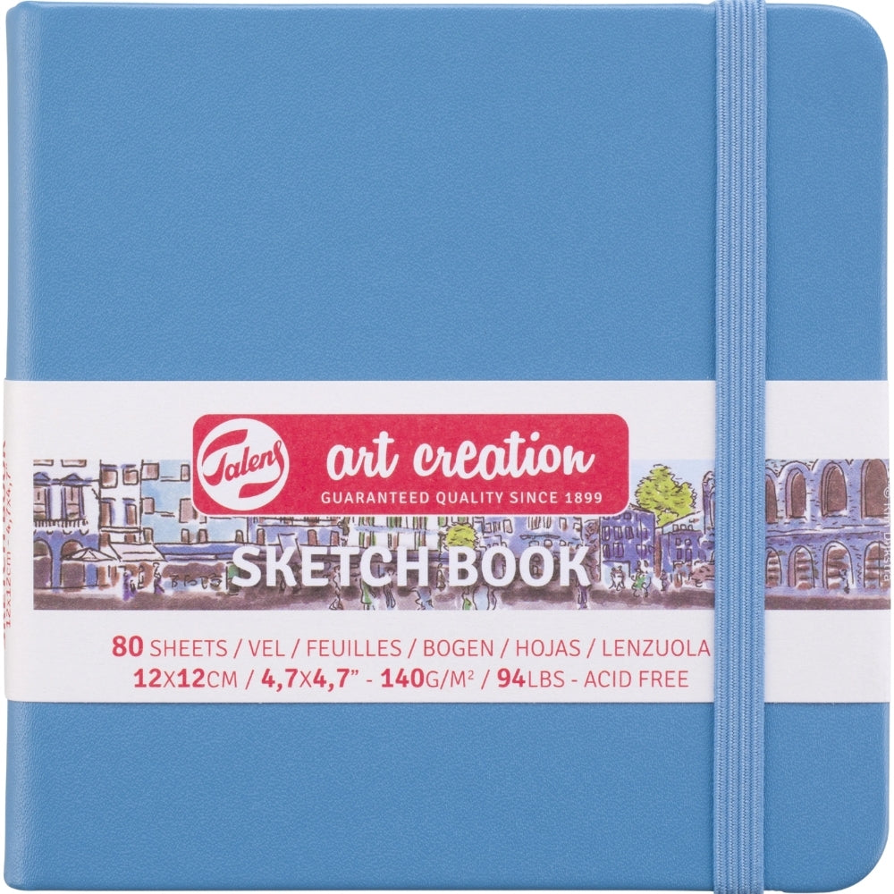 Talens Art Creation Sketchbook Lake Blue 140gr 12x12cm