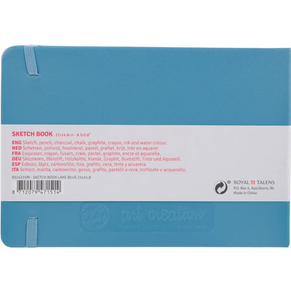 Talens Art Creation Sketchbook Lake Blue 140gr 21x14.8cm