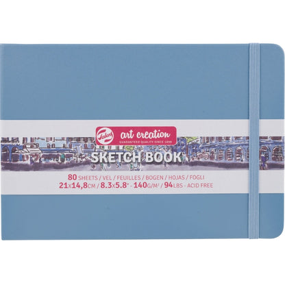 Talens Art Creation Sketchbook Lake Blue 140gr 21x14.8cm