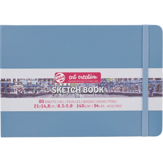 Talens Art Creation Sketchbook Lake Blue 140gr 21x14.8cm