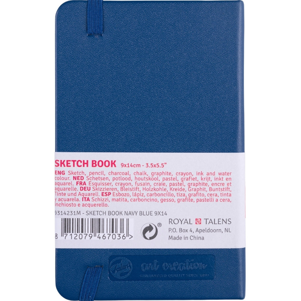 Talens Art Creation Sketchbook Navy Blue 140gr 9x14cm