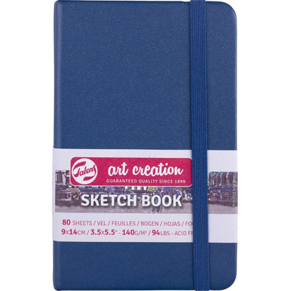 Talens Art Creation Sketchbook Navy Blue 140gr 9x14cm