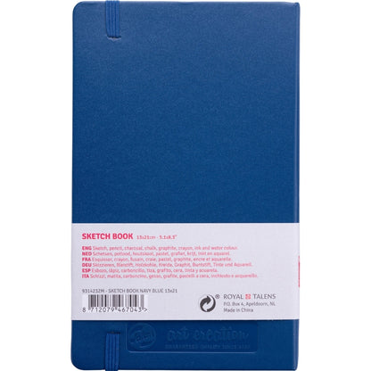 Talens Art Creation Sketchbook Navy Blue 140gr 13x21cm