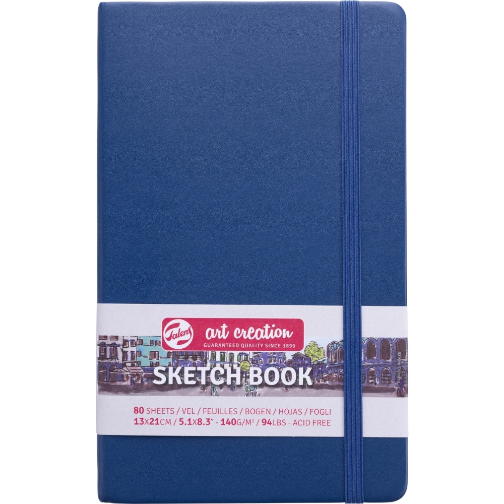 Talens Art Creation Sketchbook Navy Blue 140gr 13x21cm