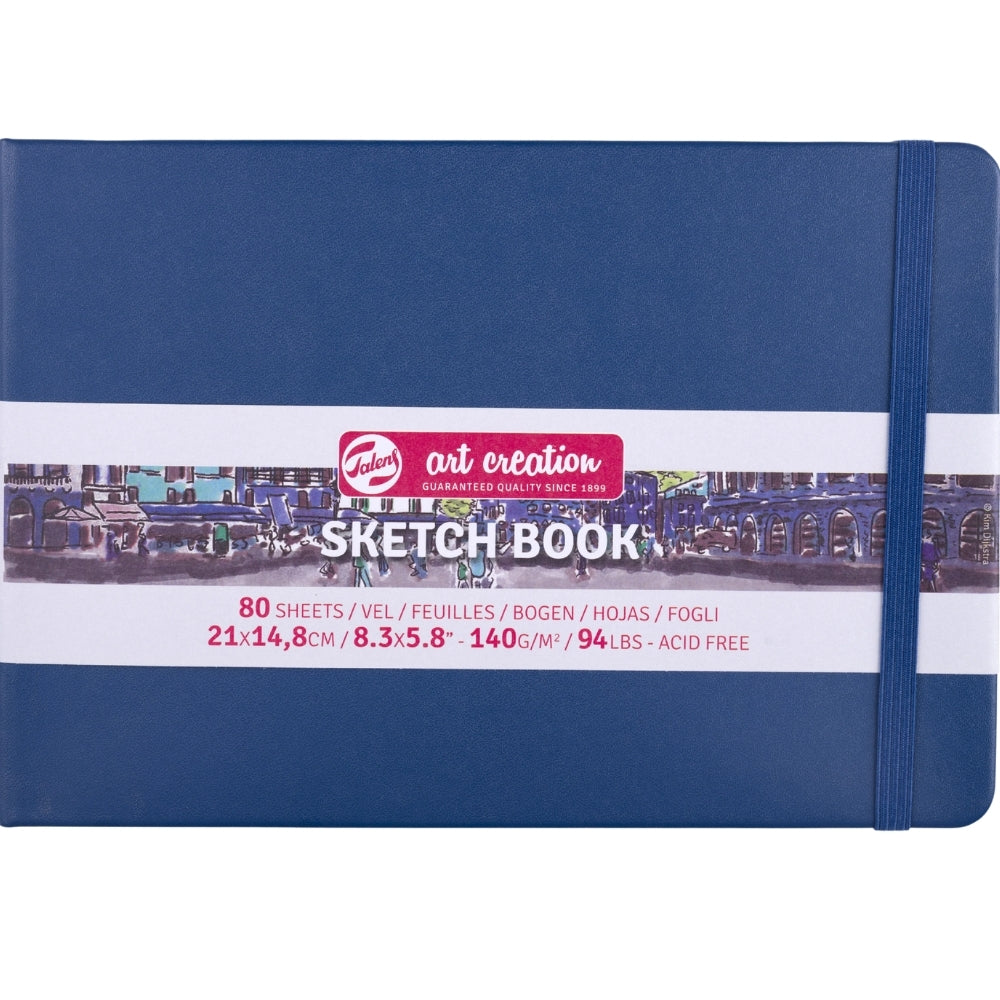 Talens Art Creation Sketchbook Navy Blue 140gr 15x21cm