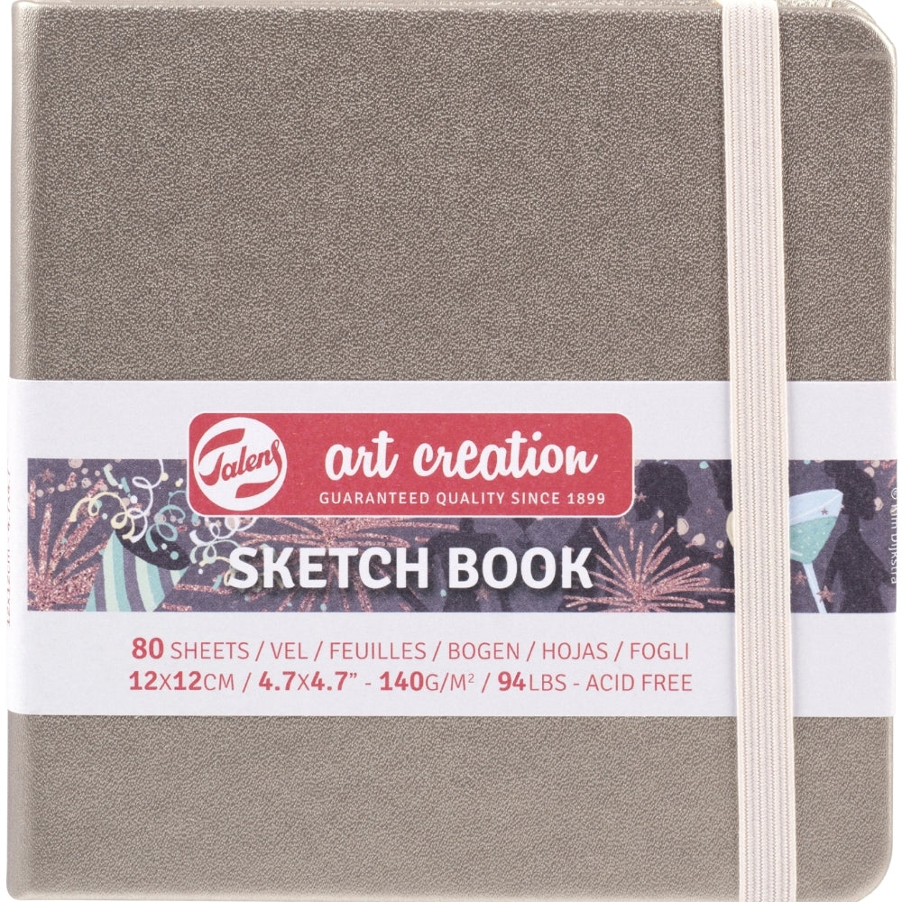 Talens Art Creation Sketchbook Pink Champagne 140gr 12x12cm