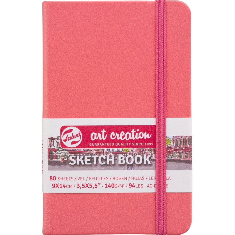Talens Art Creation Sketchbook Coral 140gr 9x14cm