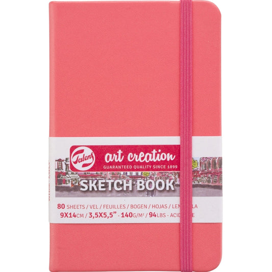 Talens Art Creation Sketchbook Coral 140gr 9x14cm