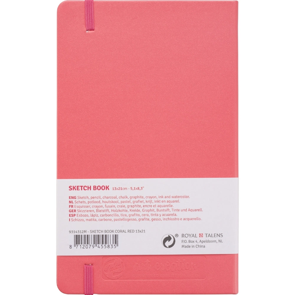 Talens Art Creation Sketchbook Coral 140gr 13x21cm