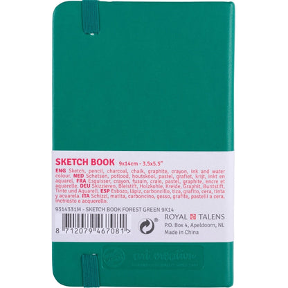 Talens Art Creation Sketchbook Forest Green 140gr 9x14cm