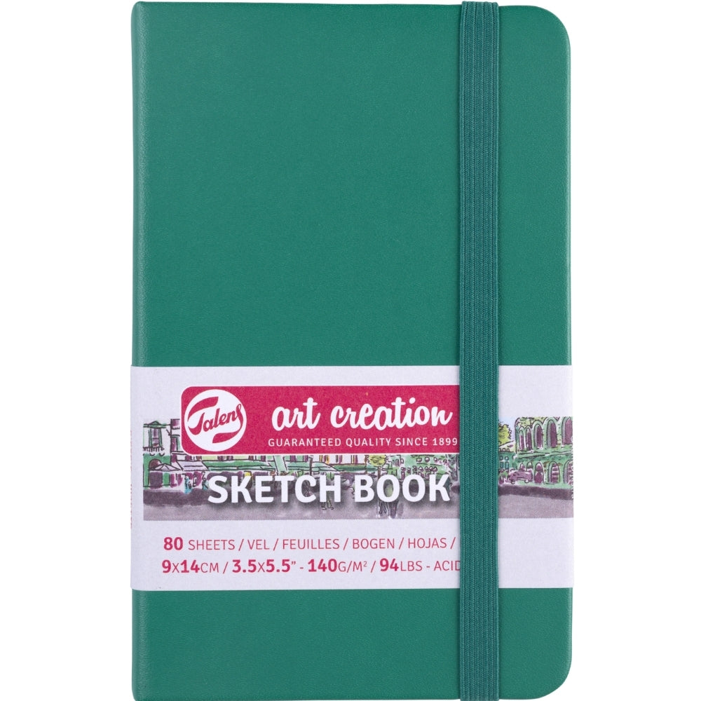 Talens Art Creation Sketchbook Forest Green 140gr 9x14cm