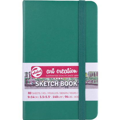 Talens Art Creation Sketchbook Forest Green 140gr 9x14cm