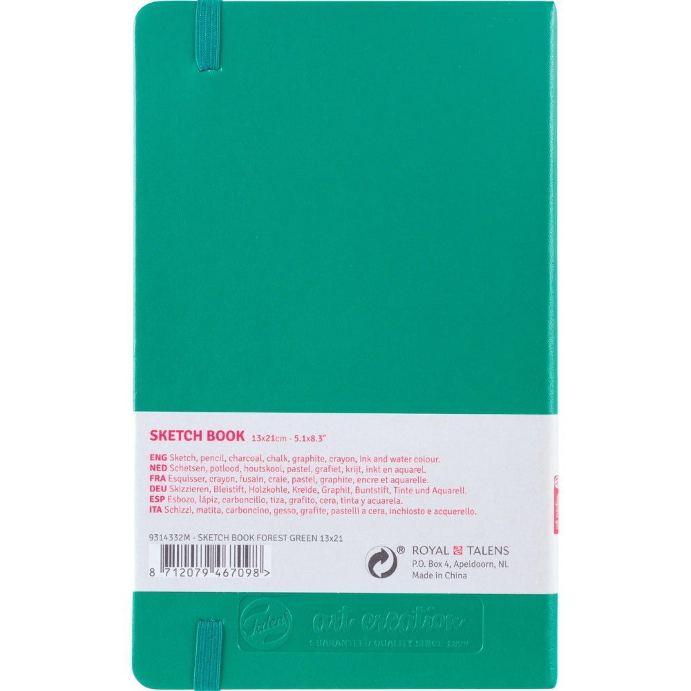 Talens Art Creation Sketchbook Forest Green 140gr 13x21cm