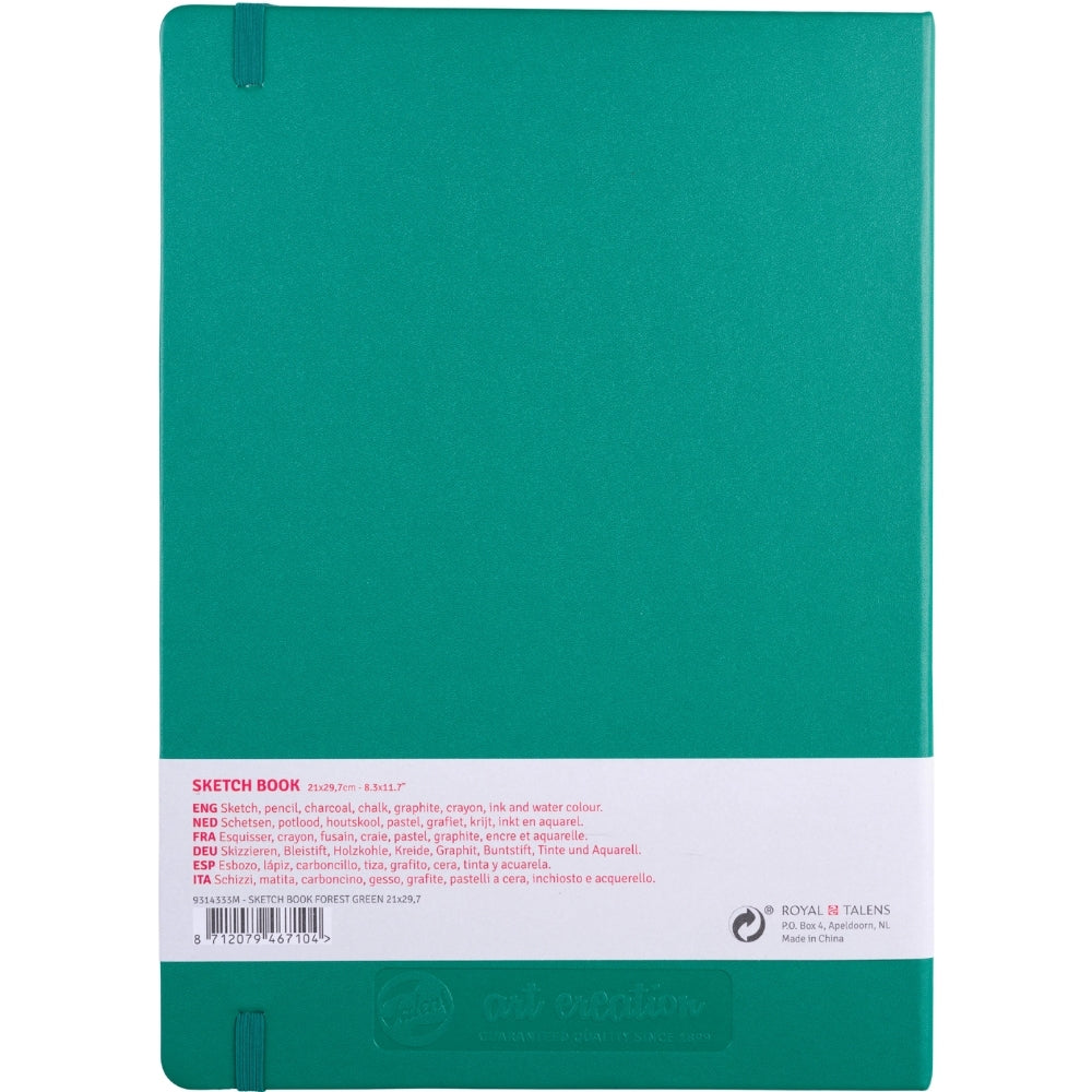Talens Art Creation Sketchbook Forest Green 140gr 21x30cm
