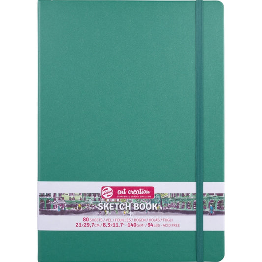 Talens Art Creation Sketchbook Forest Green 140gr 21x30cm