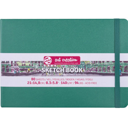 Talens Art Creation Sketchbook Forest Green 140gr 15x21cm