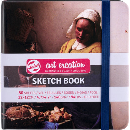 Talens Art Creation Sketchbook Milkmaid 140gr 12x12cm