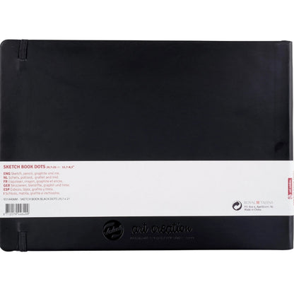 Talens Art Creation Dot Book Black Landscape 80gr 21x30cm