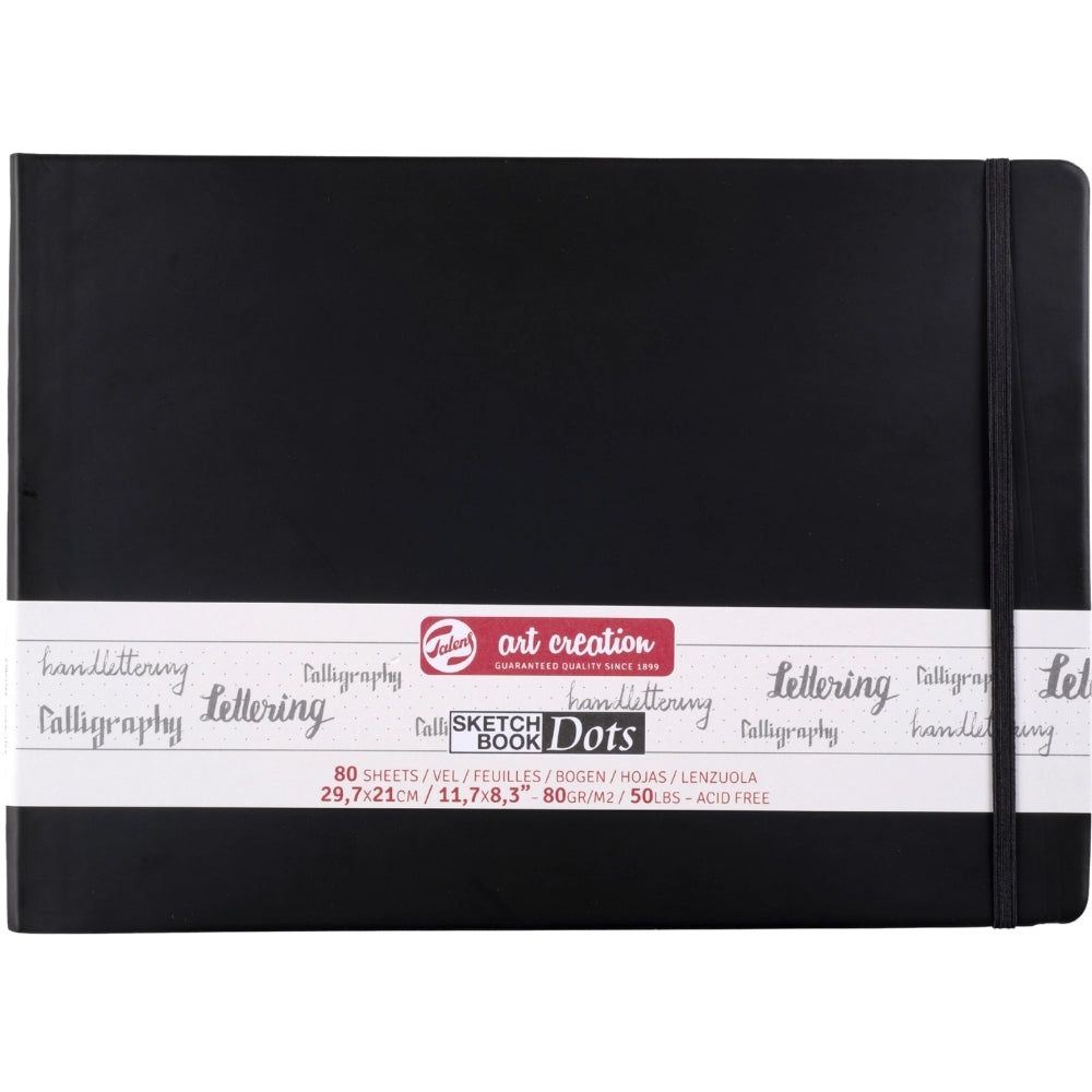Talens Art Creation Dot Book Black Landscape 80gr 21x30cm