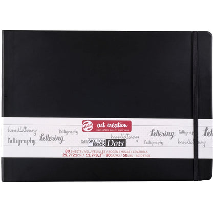 Talens Art Creation Dot Book Black Landscape 80gr 21x30cm