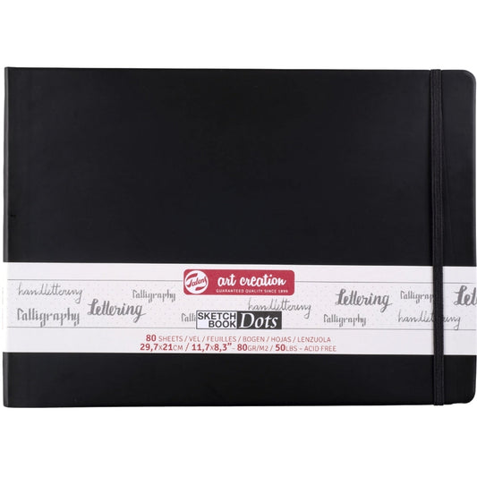 Talens Art Creation Dot Book Black Landscape 80gr 21x30cm